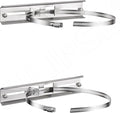 QILIPSU Pole Mounting Kits, 304 Stainless Steel 9.8" x 1.9" Brackets with Adjustable 2–8 Inch Clamps for Electrical Boxes, Devices, and Outdoor Applications
