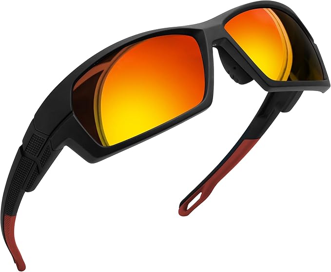 Joopin Sports Sunglasses Polarized UV400 Protection Wrap Around Sun Glasses Shades for Men Women