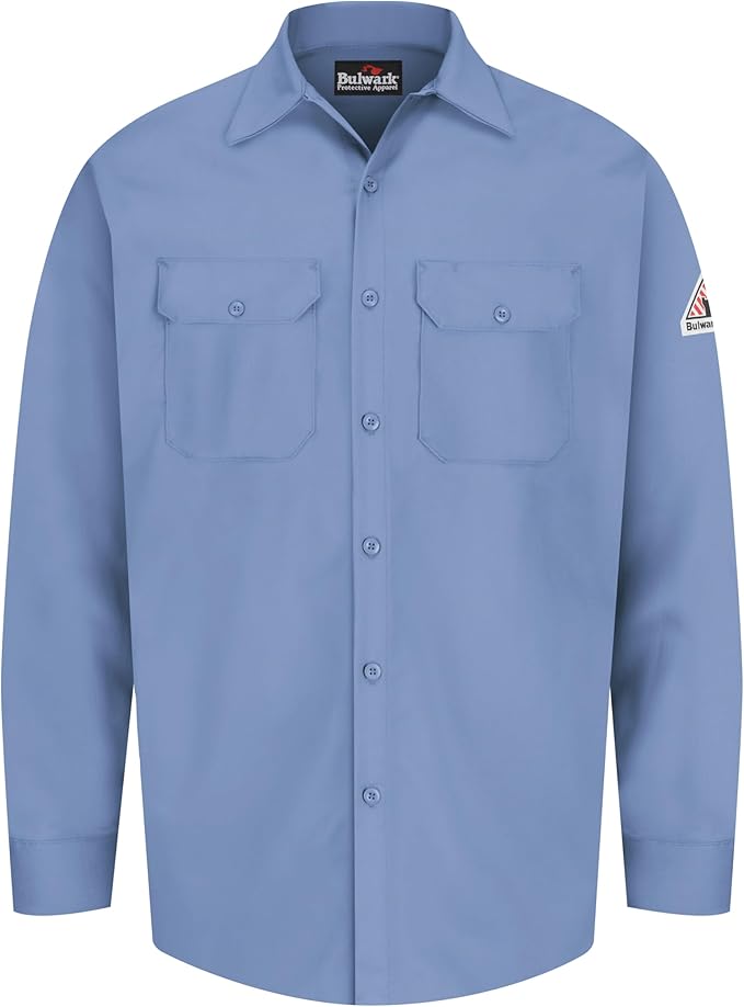 Bulwark FR Unisex Adult Flame Resistant Cotton Work Shirt