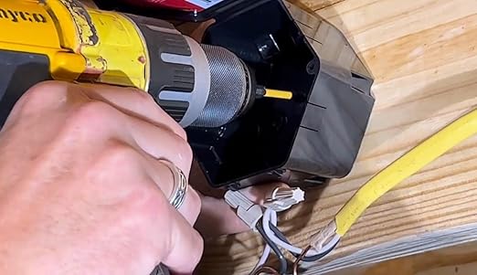 Rack-A-Tiers Open Splice Junction Box (Single) (UL Listed) Repair Open Splices, 5 Second Installation, Electrical Junction Box (JB400)