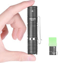 Rechargeable Mini Flashlight with Clip, 1100 High Lumens Super Bright Small Flashlight, IP68 Waterproof EDC Flashlight, 5 Modes Pocket Flashlight with Mode Memory for Camping Hiking