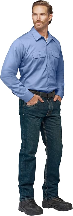 Bulwark FR Unisex Adult Flame Resistant Cotton Work Shirt