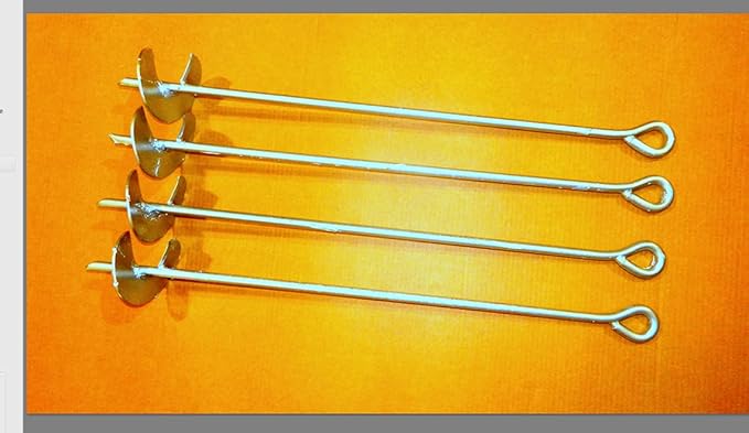 1/2" x 30 w/4" Helix 4 Anchor Set HD GALVANIZED