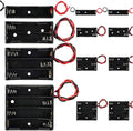 12Pack AAA Battery Holder Bundle with Leads 3 pcs 1 AAA Battery Holder 1.5V,3 pcs 2 AAA Battery Holder 2*1.5V,3 pcs 3 AAA Battery Holder 3*1.5V,3 x 4 AAA Battery Holder 4*1.5V,with Wires