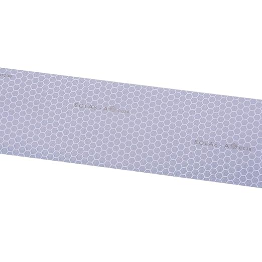 Solas Reflective Tape Silver Marine Safety Warning Tape(2in x 75ft)