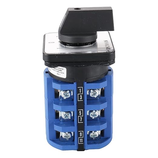 Baomain Universal Rotary Changeover Switch SZW26-63/D303.3 660V 63A 3 Position 3 Phase