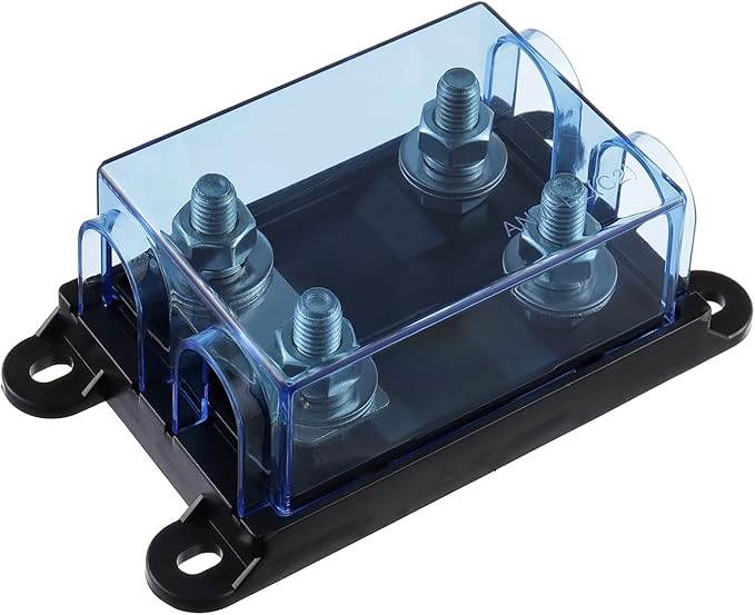 BOJACK 2-Way AMG Mega Fuse Holder (Pack of 1 ANM-B2)
