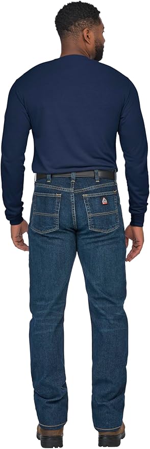 Bulwark FR Men's Fire Resistant Long Sleeve Lightweight T-Shirt