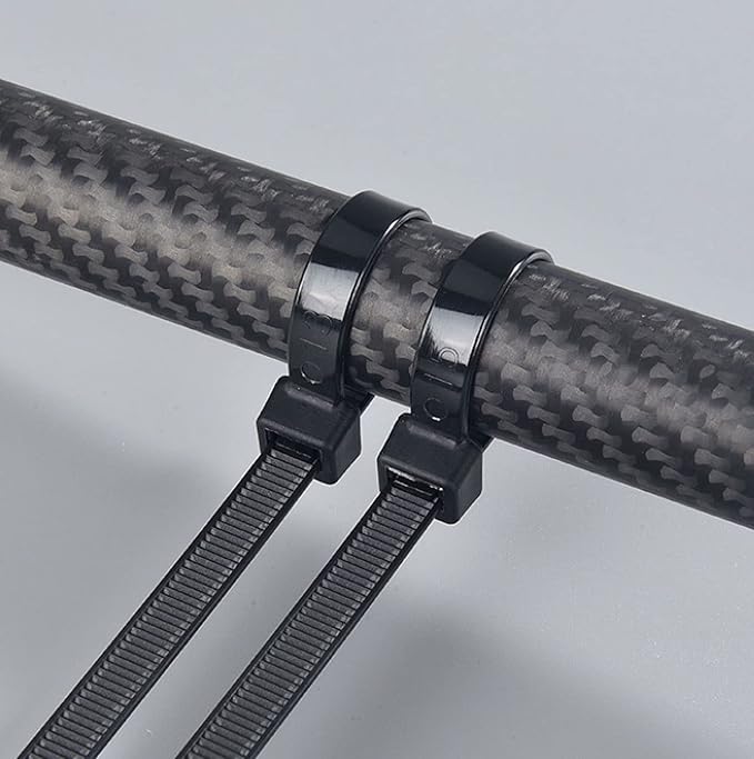 18 inch zip ties for outdoor use Large cable ties black 100 pcs strong long nylon ties industrial plastic tie wraps