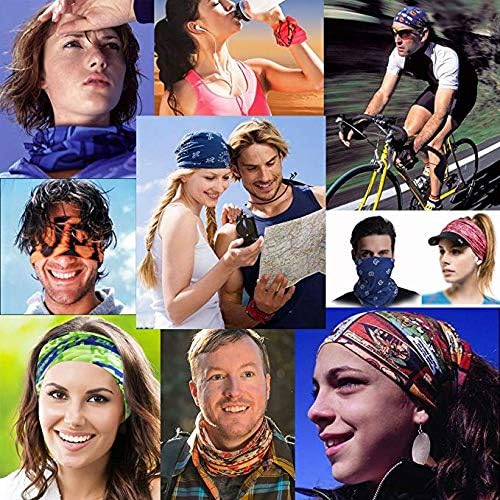 Neck Gaiter Masks Tube Scarf,Seamless Bandanas Buffs Gators,Ourdoor Face Mask Face Covering Multi Headwear