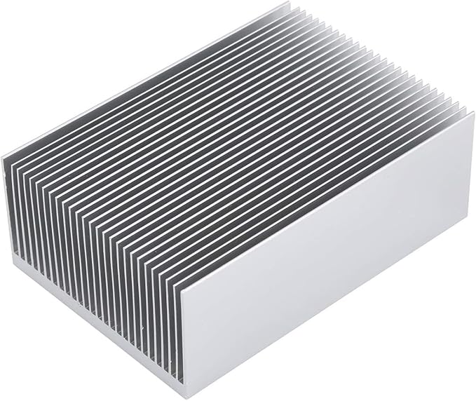 Extra Large Heat Sinks Aluminum 15.75" x2.71" x 1.41" / 400x69x36mm High Power Heatsink Diffusion Cooling Module Cooler 27 Fin Radiator for LED Light Amplifier Transistor Semiconductor PCB