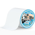 RV Roof Tape white, 8" x 33' Automotive Butyl Sealant Tape for Processing, UV Resistant, Waterproof, Used for RV Roofs, Campervans, Trailers, Boat Seal Leak Repairs, Windows, Headlights (8INCH X33FT)