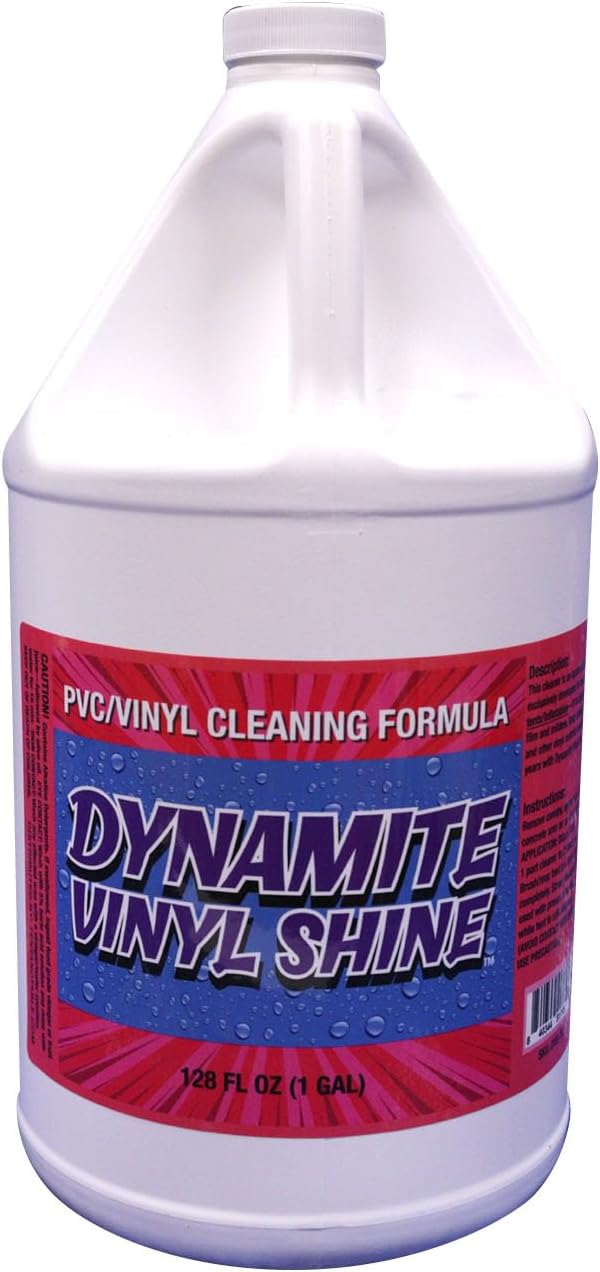 TentandTable Dynamite Vinyl Shine: Premium Cleaner for Party Tents, Wedding Tents, Event Tents & More - Formula for Vinyl Surfaces