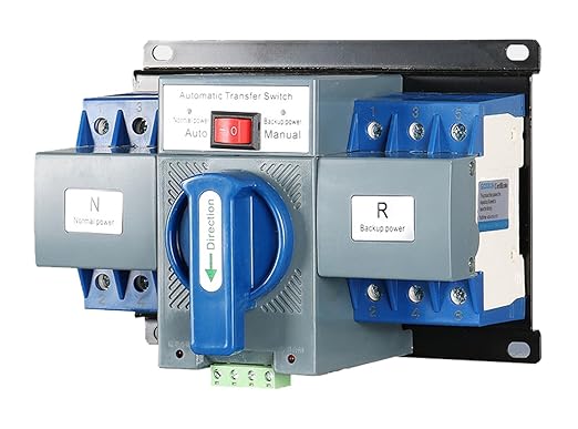 JONASC 220V 63A 3P Dual Power Automatic Transfer Switch Generator Changeover Switch 50Hz/60Hz