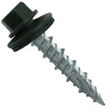 Metal Roofing Screws: (250) 10 x 1 Hartford Green Hex Head Sheet Metal Roof Screw. Self Starting Metal to Wood siding Screws. EPDM Washer. Colored Head