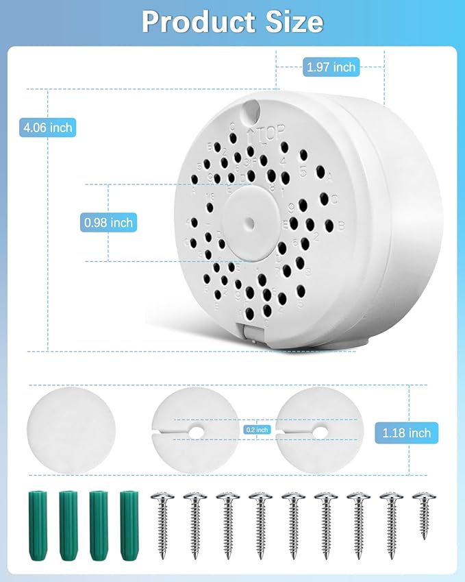 【ABS IP54 Waterproof】 Universal Bullet Security Camera Junction Box, Outdoor CCTV IP Cameras Mounting Bracket, Hide Cable Junction Base Boxes for Surveillance Camera