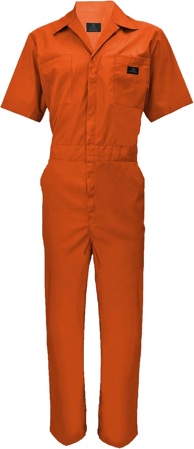 Coveralls Workwear Men Short Sleeve Coveralls