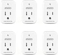 BSEED 1620 Joules Single Outlet Surge Protector, 1800W Mini Surge Protector for Refrigerator, PC, TV, Xbox, PS5, Home Appliances, Voltage Protector with LED Indicator, 120V, 6 Pack