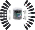 MC4 Connectors Solar Cable Connectors IP67 Waterproof Solar Panel Connector 10 Pairs (Male/Female) Solar Cable Connectors Providing Reliable PV Solar Power