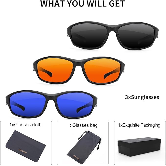 Night Driving Glasses for Men Women Anti Glare HD Polarized Night Vision Glasses for Driving