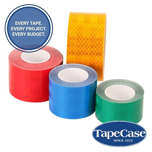 TapeCase 3290 6in X 5yd White Reflective Tape (1 Roll)