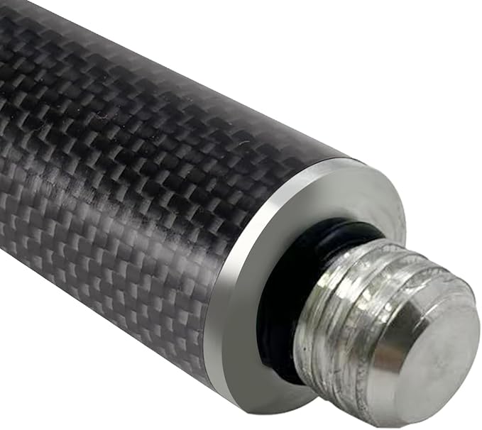 Carbon Fiber Extension Pole Rod 5/8-11 Threads Screw Mount Telescopic Pole Extender for Level GPS RTK Surveying GNSS Robotics Antenna Height Measurement Tripod Stabilizer (35cm/13.7")
