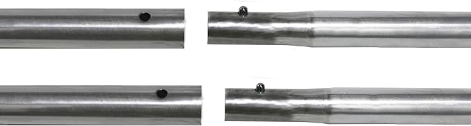 USA-Made Snow Roof Rake - with Shingle Saver Rollers (16 Foot)