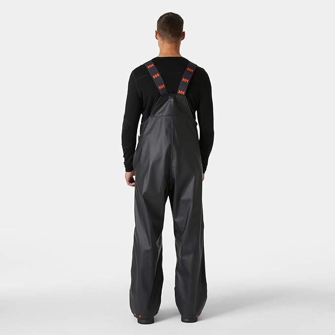 Helly Hansen Workwear Gale Waterproof Mens Bib Overalls Made from Heavy-Duty Protective Polyester/Polyurethane for Mobility