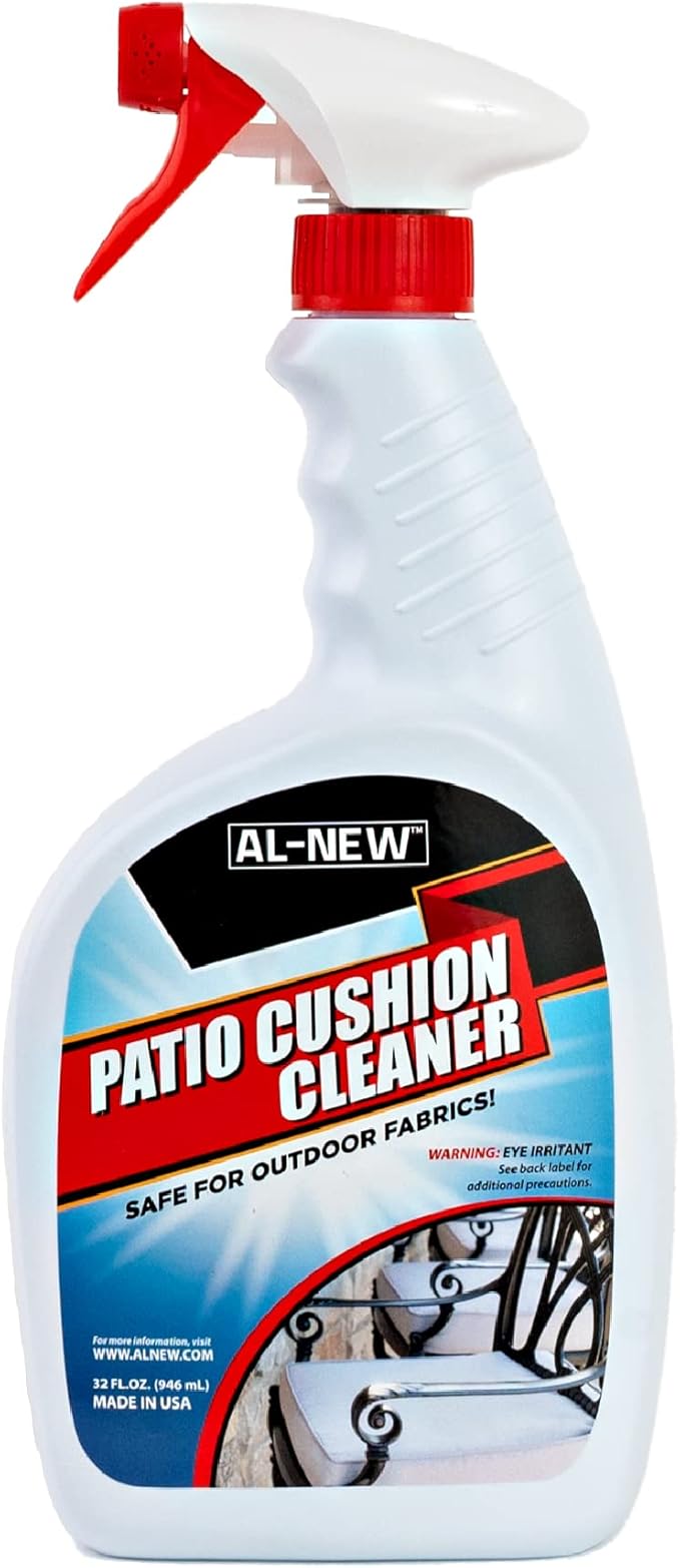 AL-NEW Ultimate Patio Furniture Cleaner Bundle Patio Cushion Cleaner Clean & Protect 16oz kit