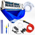 Ac Cleaning Bag With Support Rods, Air Conditioner Cleaning Kit with Strong Washing Tool, Ac Cleaning kit, Minisplit Cleaning Kit, Air Conditioning Water Bag Kit Universal for Home AC Cleaning