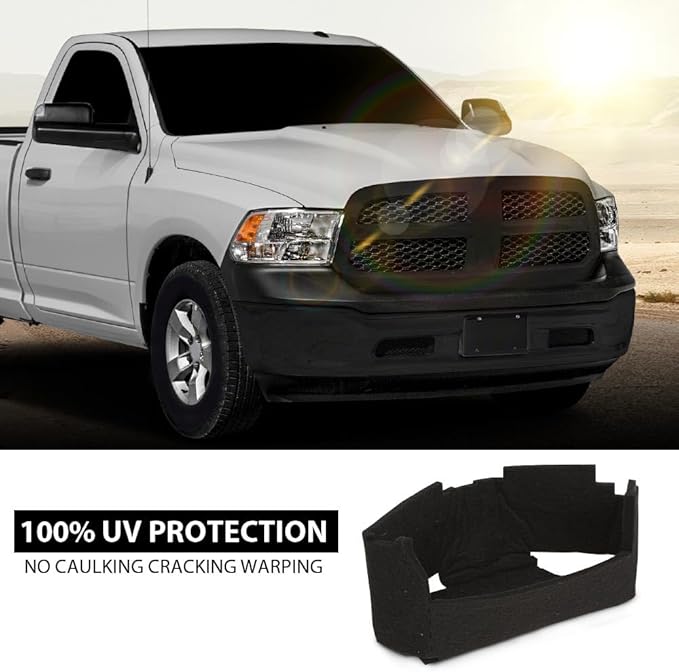 G-PLUS Battery Cover Insulator Shield Compatible with Dodge Ram 1500 2013-2024 Black Battery Shield 5033397AE