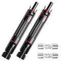 1000V 2PCS 15A Solar Fuse Holder Waterproof Solar Fuse Connector for Solar Panel and Solar Controller Waterproof Solar Fuse Connector Solar Fuse connectors
