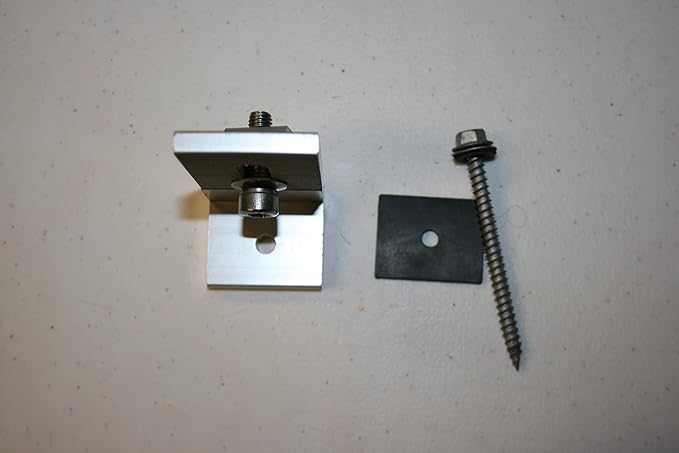 Solar Mount L-Bracket with Hardware - Pack of 12
