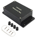 Electrical Box, Universal Junction Box,Dustproof Waterproof IP67 ABS Plastic Box,with Fixed Hole and 4pcs x M16 Cable Gland,7.8" x 4.7" x 2.9"/200 x 120 x 75mm,Black…