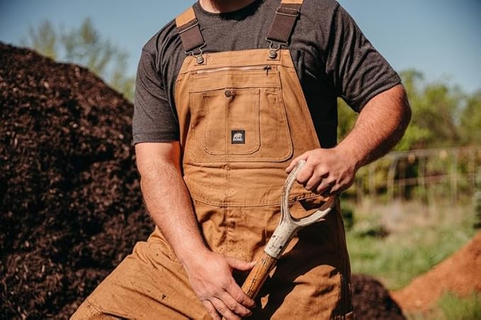 Berne Men's Heritage Unlined Duck Bib Overall