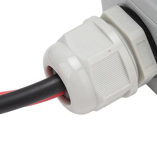 Solar Panel Disconnect Switch, 500V 32A DC Miniature Circuit Breaker with PV Connector and IP65 Waterproof Box for Outdoor PV or AC Stystem