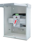 125A Automatic Transfer Switch for Generator, 3P, 120/240V Dual Power Generator Transfer Switch Meeting NEMA 3R Standards for Outdoor and Indoor