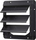 14 Inch Aluminum Automatic Shutter Louver Vent (No Fan Blades and Motor) for Home Attics, Workshops, Barn, Greenhouse