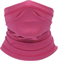 UV Protection Cooling Neck Gaiter Face Mask Scarf for Men - Windproof Neck Cover Bandana Neck Warmer Mask