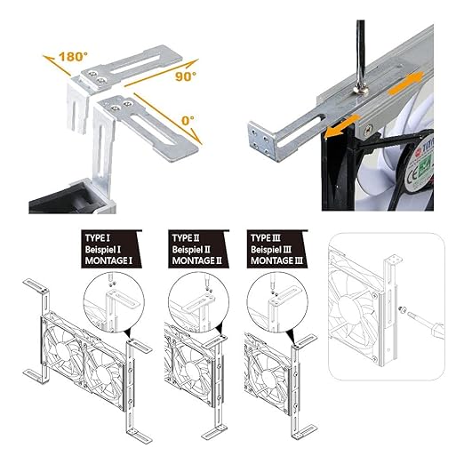 Titan- 12V DC IP55 Waterproof Double Rack Mount Ventilation Cooling Fan with Timer and Speed Controller- TTC-SC20 (120mm)