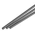 MECCANIXITY Carbon Fiber Rod, 6mm x 420mm for RC Plane DIY Tool Wing Tube Quadcopter Arm, Pack of 3