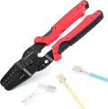 Knoweasy JST Crimper and Molex Crimper Works on AWG24-12/0.21-3.31mm² JAM, Molex, Tyco, JST Terminals and Connectors for FPV, Drone Servo Model KN-2510