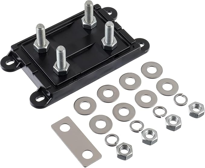 BOJACK 2-Way AMG Mega Fuse Holder (Pack of 1 ANM-B2)