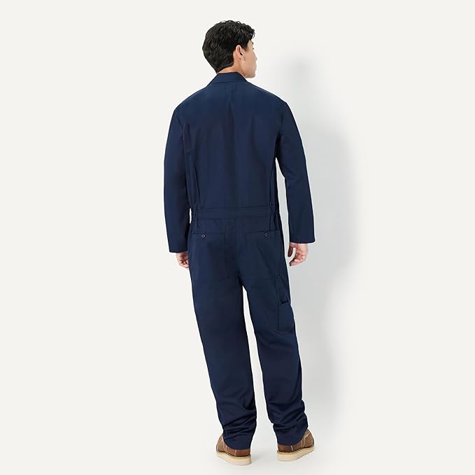 Amazon Basics Men's Men's Long Sleeve Workwear Coveralls
