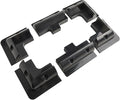 Secure Your Solar Panels with Adjustable Mounting Bracket Kits for Caravan RV Boat Optimal Ventilation (black)