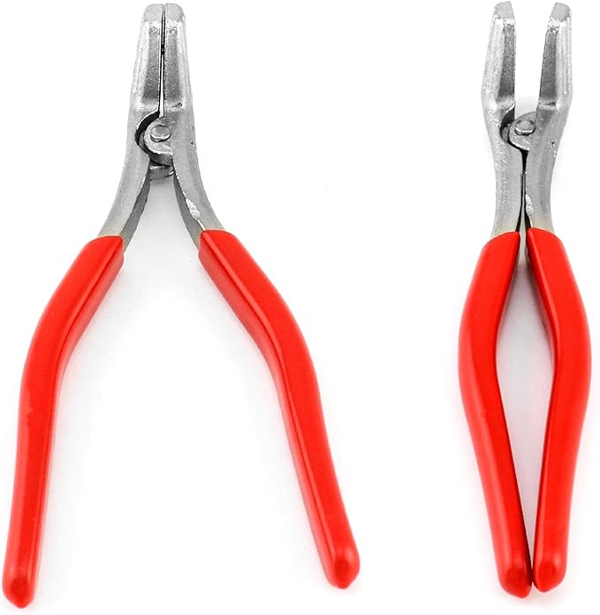 QWORK Battery Pliers, Professional Battery Equipment Plier Battery Terminal Spreader Automotive Repair Tool