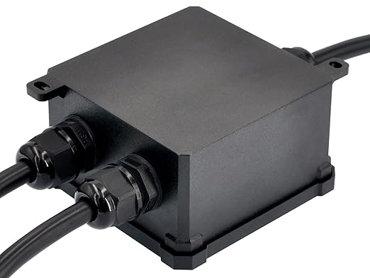 AC120V 15Amp Automatic Transfer Switch, ATS Auto Transfer Switch (Core Wires + NEMA 5-15P)