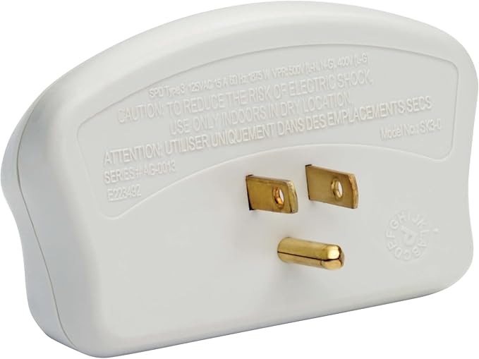 Eaton Tripp Lite SK3-0 Multi-Plug Wall Outlet Extender Surge Protector, 3 Outlets, 660 Joule Rating, Diagnostic LEDs, Portable Travel Wall Plug, Lifetime Manufacturer's Warranty & $5,000 Insurance