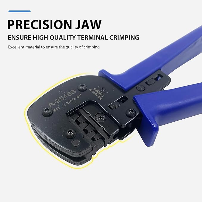 MC4 Crimping Tools Solar Crimping Tools Crimper with Stripping and Cutting Function for Solar Panel PV Cables(26-10AWG)