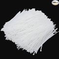 Magicorange Zip Ties 1000 Pack, 6 inch Cable Tie Self Locking Wire Cable Zip Nylon Zip Tie (White)